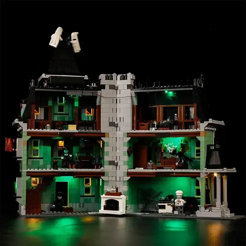 MOC LEGO 10228 Haunted House Light Kit Adds Realistic Illumination - ToylandEU
