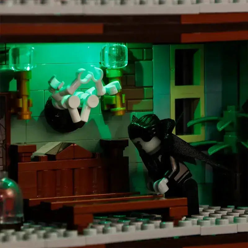 MOC LEGO 10228 Haunted House Light Kit Adds Realistic Illumination - ToylandEU
