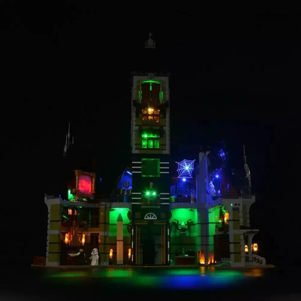 MOC LEGO Haunted House Lighting Kit For 10273 Set Glow - ToylandEU