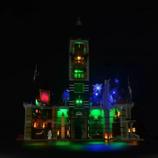 MOC LEGO Haunted House Lighting Kit For 10273 Set Glow - ToylandEU