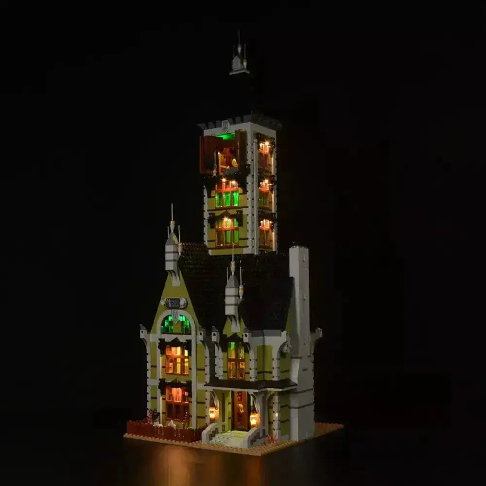 MOC LEGO Haunted House Lighting Kit For 10273 Set Glow - ToylandEU
