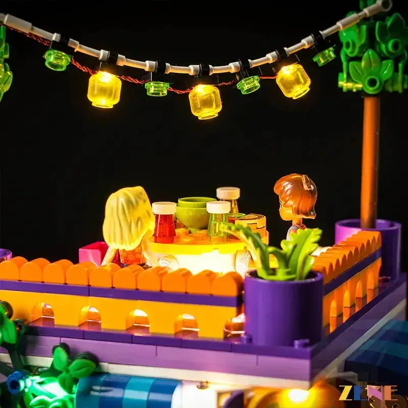 MOC LEGO Heartlake City Light Kit For Community Kitchen LED Lighting - ToylandEU