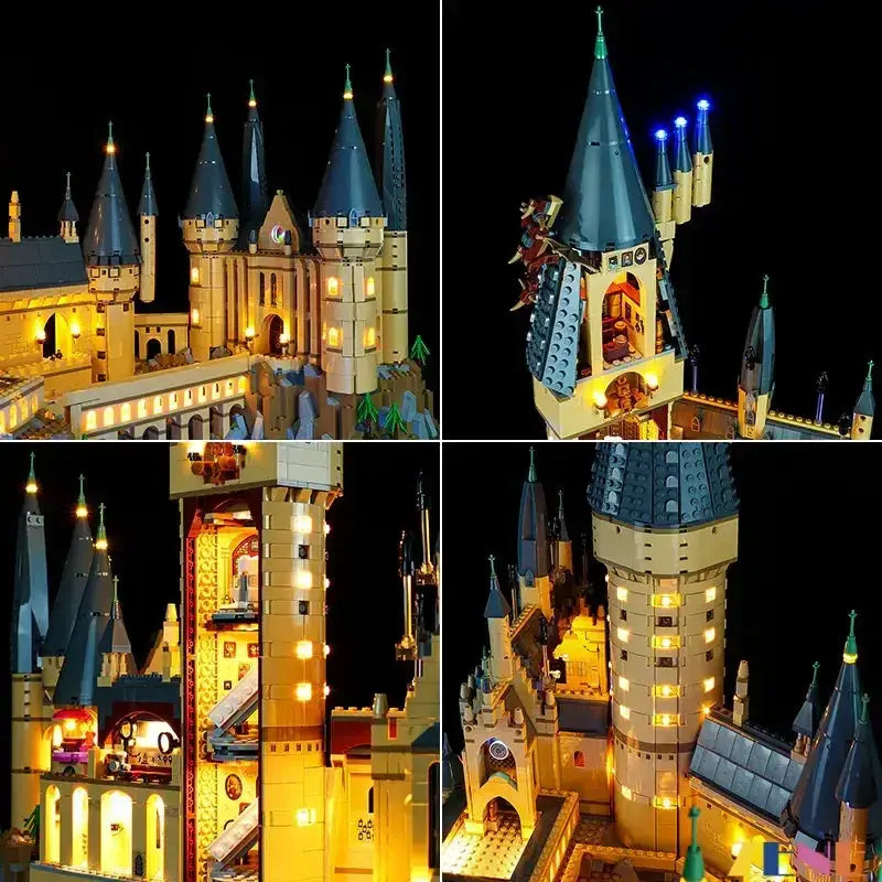 Light Kit for LEGO Hogwarts Castle #71043 (Bright Version) - ToylandEU