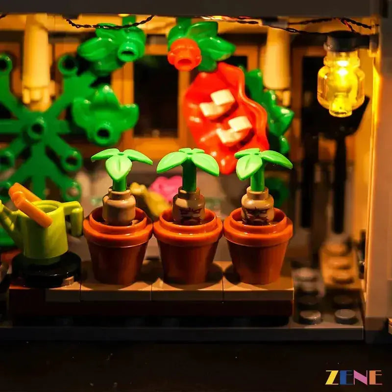 MOC LED Lighting Kit for LEGO Hogwarts Herbology Class Vivid Illumination - ToylandEU