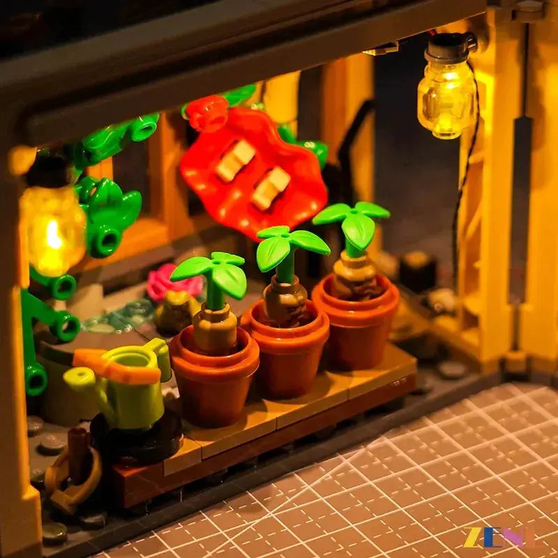 MOC LED Lighting Kit for LEGO Hogwarts Herbology Class Vivid Illumination - ToylandEU
