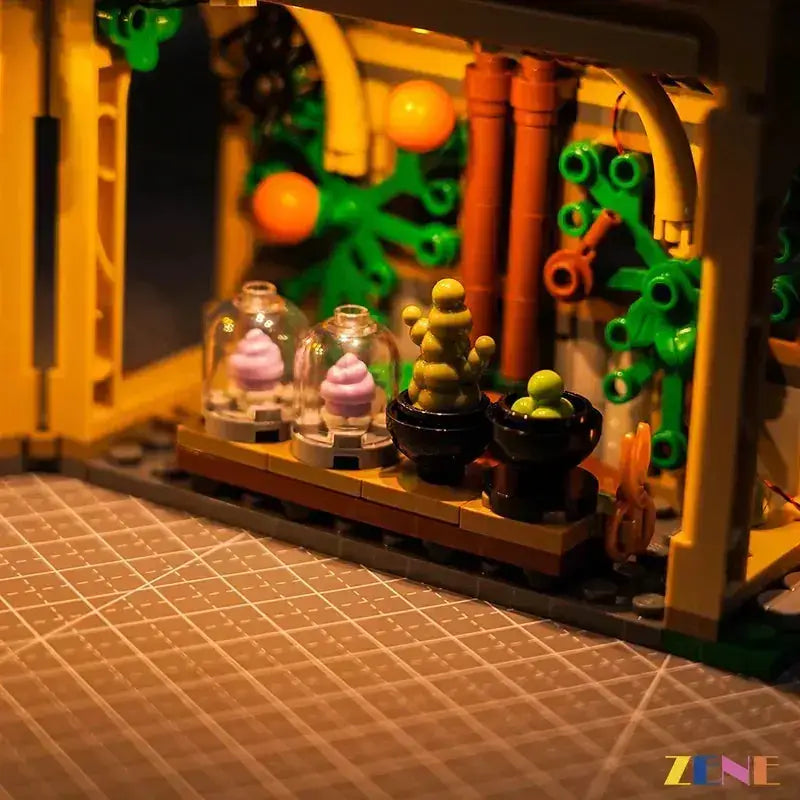 MOC LED Lighting Kit for LEGO Hogwarts Herbology Class Vivid Illumination - ToylandEU