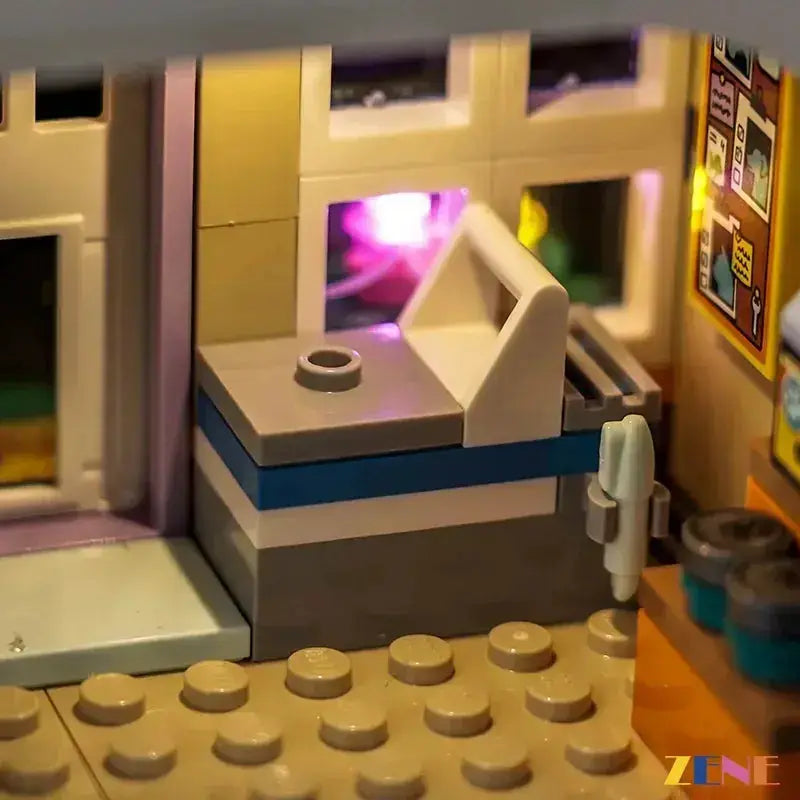 MOC LEGO Light Kit For Horse Vet Clinic With Easy Wiring - ToylandEU