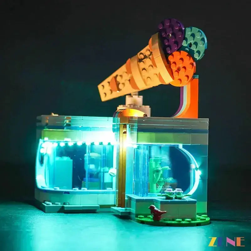 MOC LEGO Light Kit for Ice Cream Shop 60363 Night Glow - ToylandEU