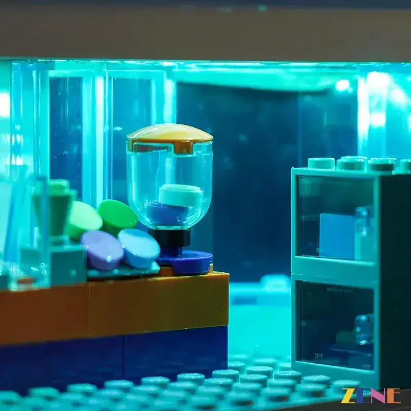 MOC LEGO Light Kit for Ice Cream Shop 60363 Night Glow - ToylandEU