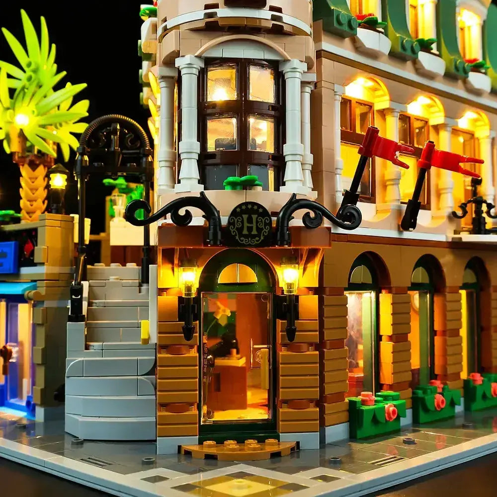 Light Kit for LEGO Icons Boutique Hotel #10297 - ToylandEU