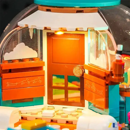 MOC LED Light Kit for LEGO Igloo Holiday Adventure 41760 Illuminates - ToylandEU