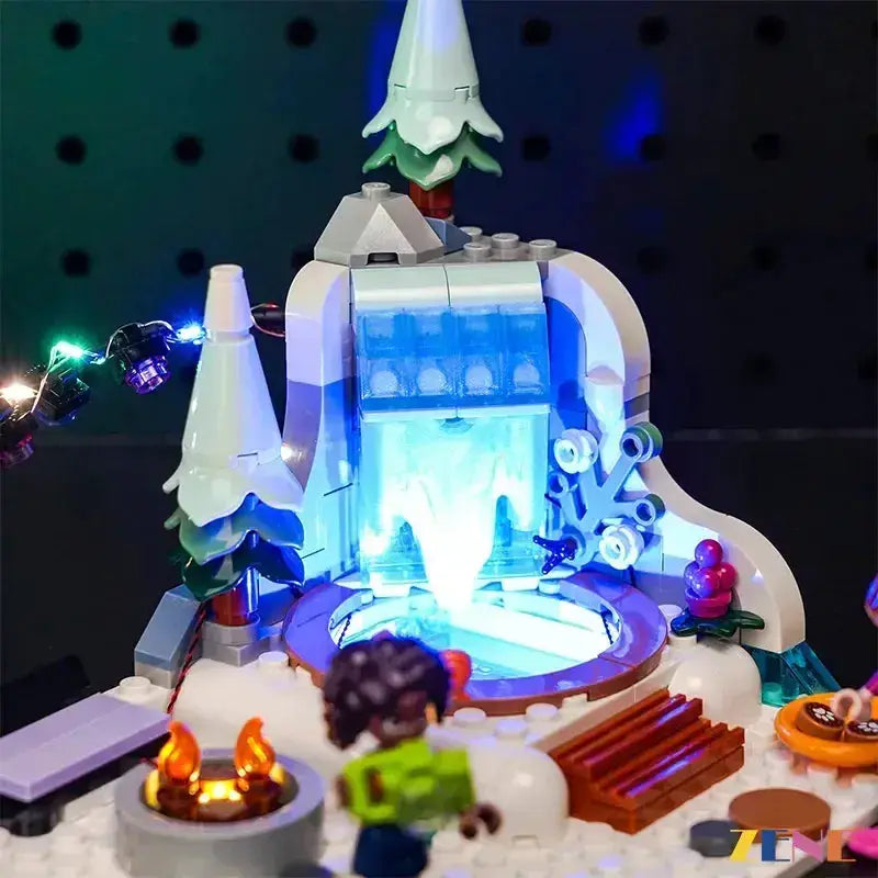 MOC LED Light Kit for LEGO Igloo Holiday Adventure 41760 Illuminates - ToylandEU