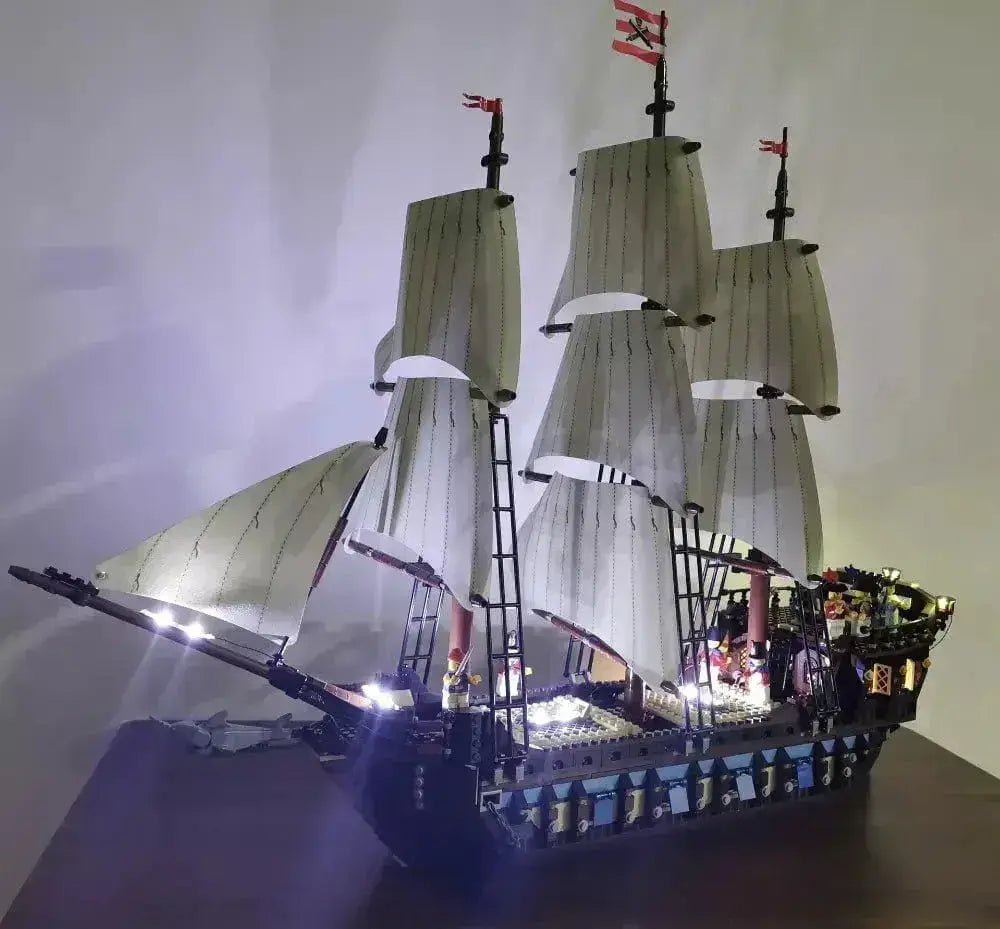 MOC LEGO Imperial Flagship 10210 Light Kit For Brighter Details - ToylandEU