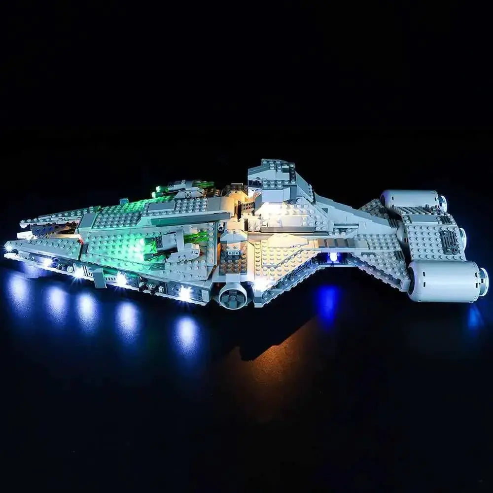 MOC Lego Imperial Light Cruiser Light Kit 75315 Easy Hidden Wiring - ToylandEU