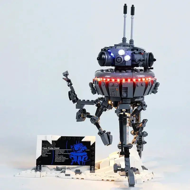 MOC LEGO Imperial Probe Droid Light Kit For 75306 With LEDs - ToylandEU