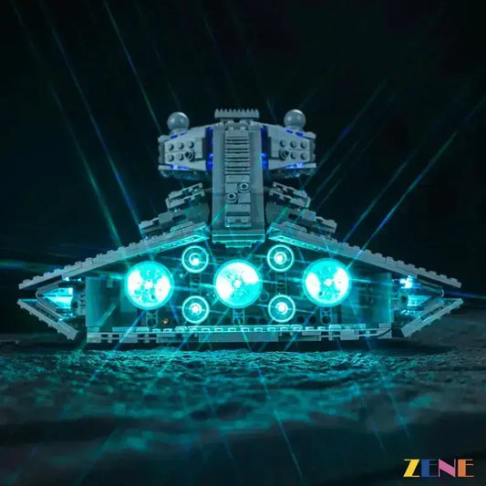 MOC LEGO Imperial Star Destroyer LED Light Kit for Brilliant Illumination - ToylandEU
