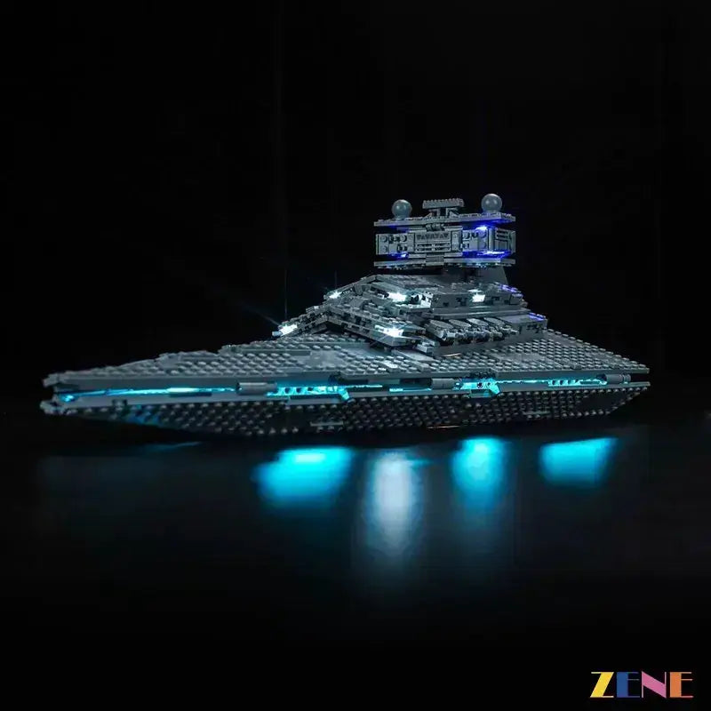 MOC LEGO Imperial Star Destroyer LED Light Kit for Brilliant Illumination - ToylandEU