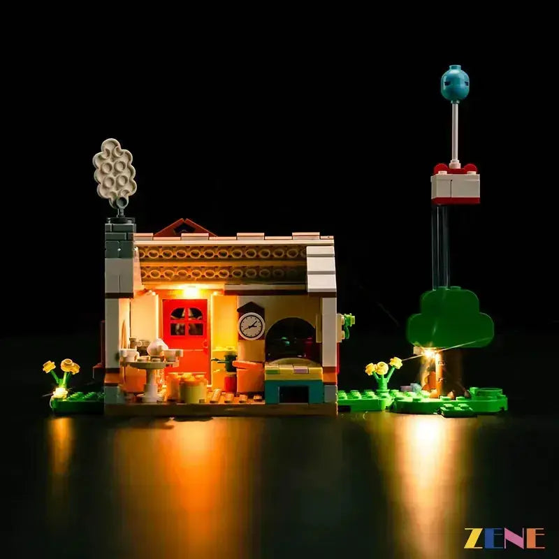 MOC LEGO Lighting Kit Isabelle's House Visit 77049 Easy Install - ToylandEU