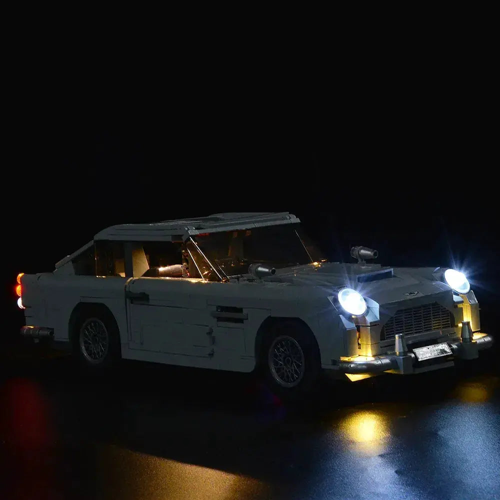 MOC LEGO Aston Martin DB5 Light Kit For 10262 Enhanced Illumination - ToylandEU