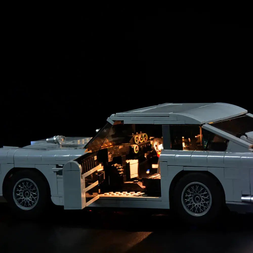 MOC LEGO Aston Martin DB5 Light Kit For 10262 Enhanced Illumination - ToylandEU