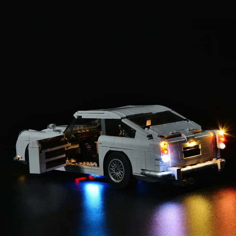 MOC LEGO Aston Martin DB5 Light Kit For 10262 Enhanced Illumination - ToylandEU