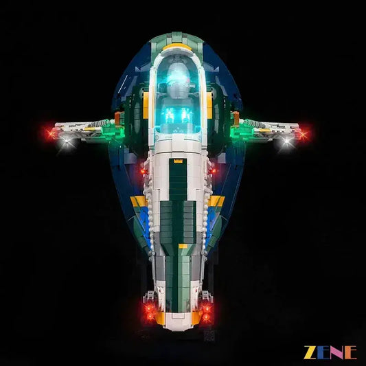 MOC LEGO Jango Fett Firespray Light Kit With LED Illumination - ToylandEU