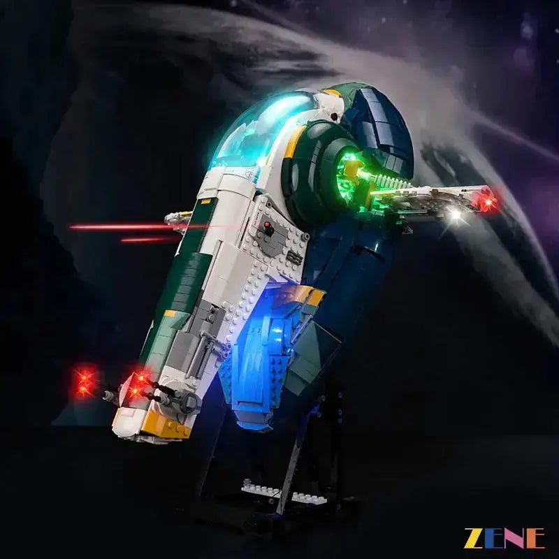 MOC LEGO Jango Fett Firespray Light Kit With LED Illumination - ToylandEU