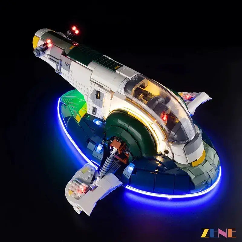 MOC LEGO Jango Fett Firespray Light Kit With Premium LEDs - ToylandEU