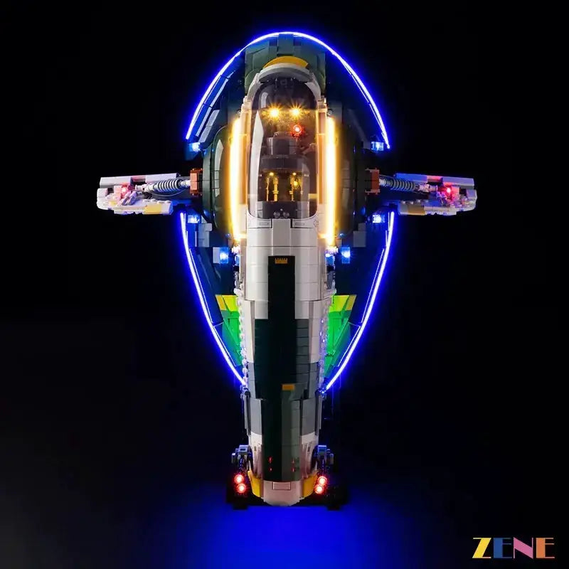 MOC LEGO Jango Fett Firespray Light Kit With Premium LEDs - ToylandEU
