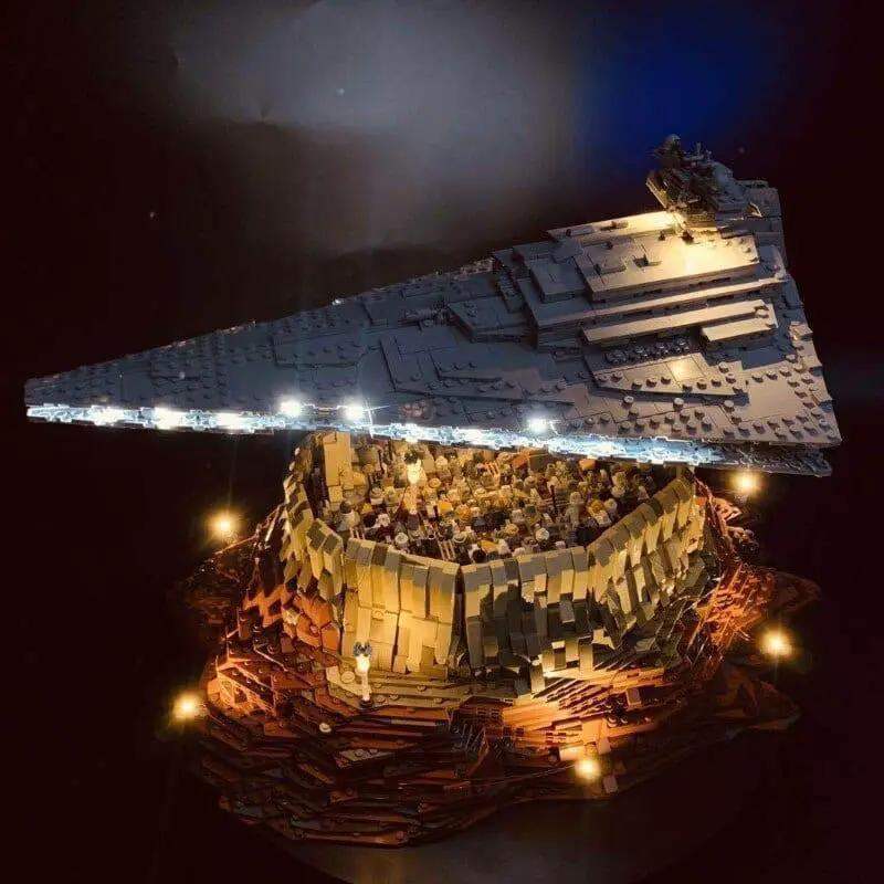 LEGO Jedha City and Empire Spaceship #21007 Light Kit - ToylandEU