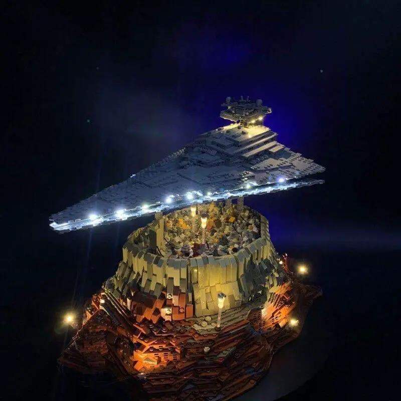 LEGO Jedha City and Empire Spaceship #21007 Light Kit - ToylandEU