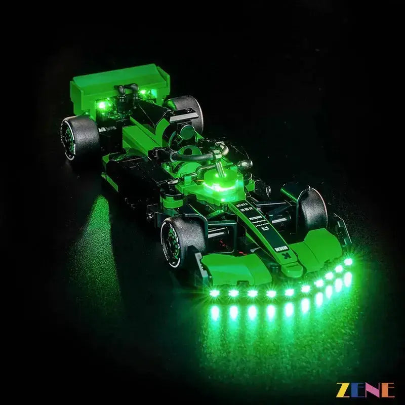MOC Lego Sauber F1 Light Kit With Neon Green Illumination - ToylandEU