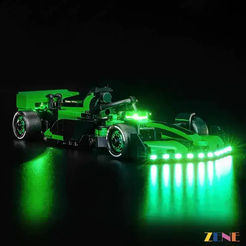 MOC Lego Sauber F1 Light Kit With Neon Green Illumination - ToylandEU