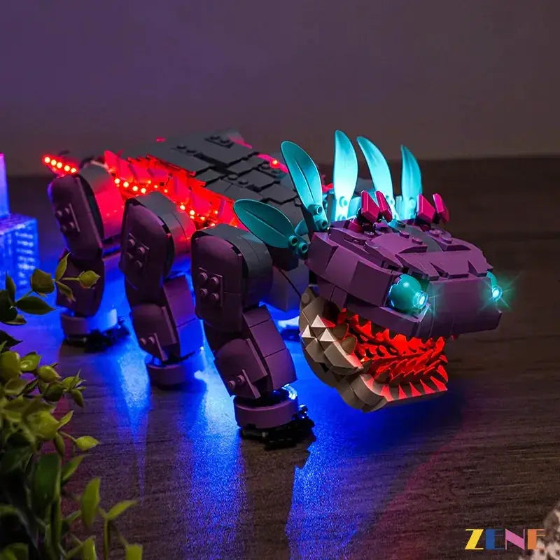 MOC LED Light Kit for LEGO Klombo 77077 with Dynamic Illumination - ToylandEU