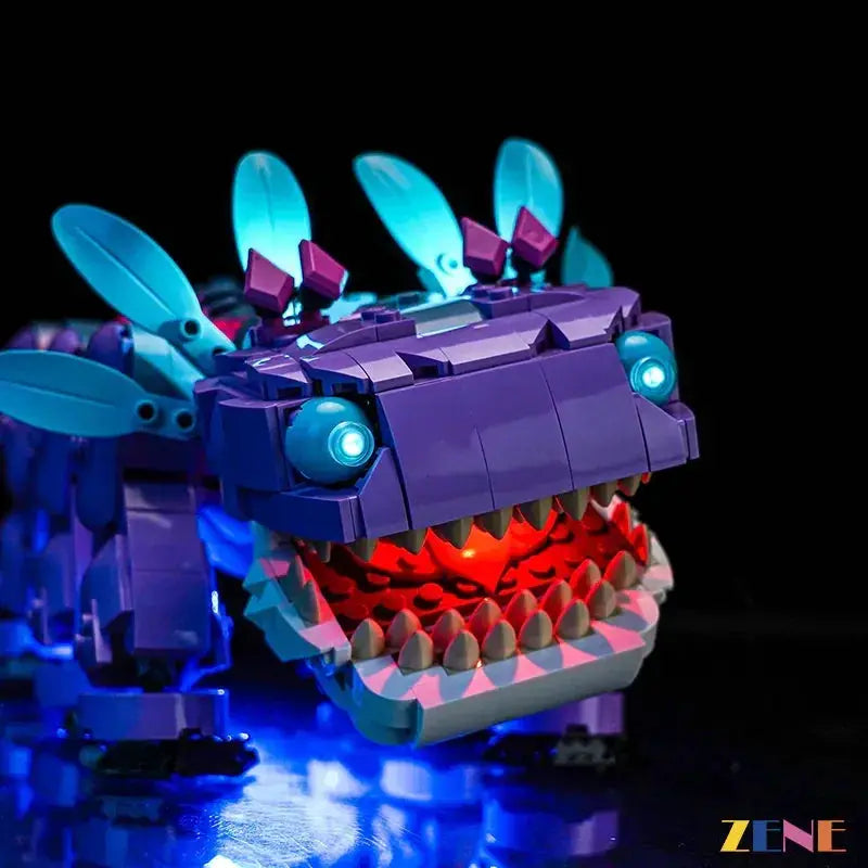 MOC LED Light Kit for LEGO Klombo 77077 with Dynamic Illumination - ToylandEU
