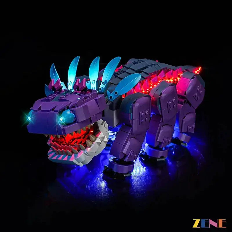 MOC LED Light Kit for LEGO Klombo 77077 with Dynamic Illumination - ToylandEU