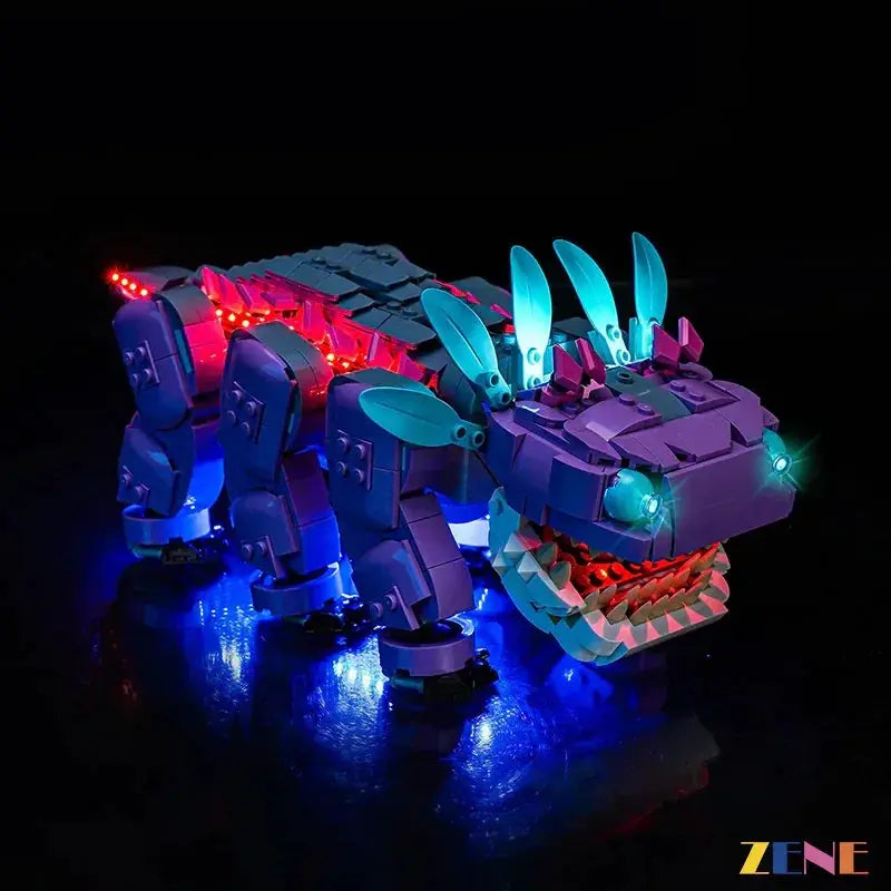 MOC LED Light Kit for LEGO Klombo 77077 with Dynamic Illumination - ToylandEU