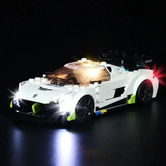 MOC Koenigsegg Jesko LEGO Light Kit with Easy Led Illumination - ToylandEU