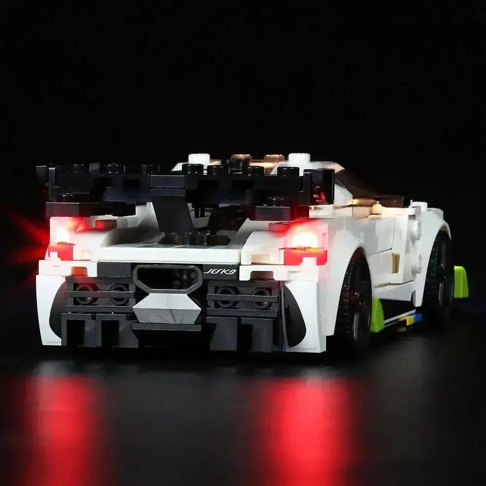 MOC Koenigsegg Jesko LEGO Light Kit with Easy Led Illumination - ToylandEU