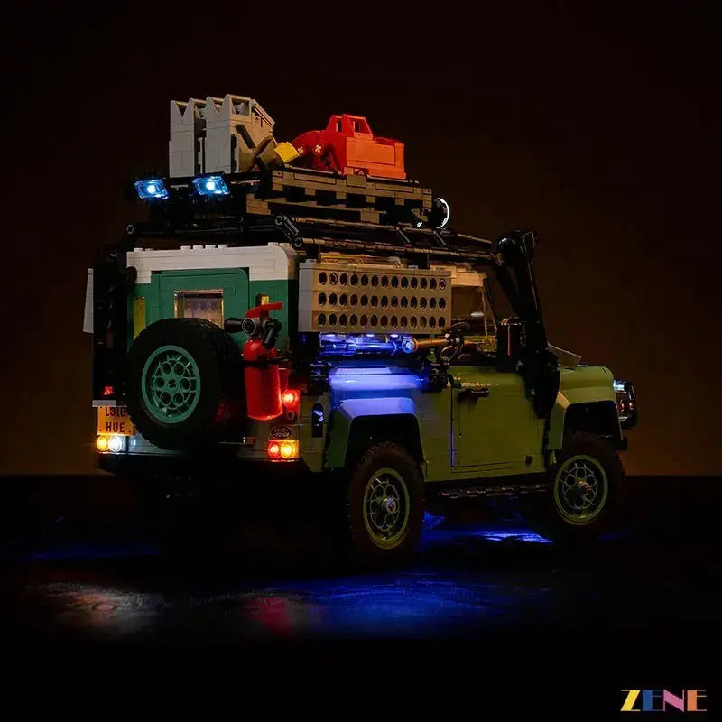 Light Kit for LEGO Land Rover Classic Defender 90 #10317 - ToylandEU