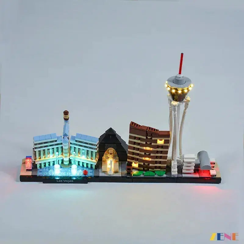 MOC Lego Las Vegas Light Kit for 21047 Sets Enhanced Illumination - ToylandEU