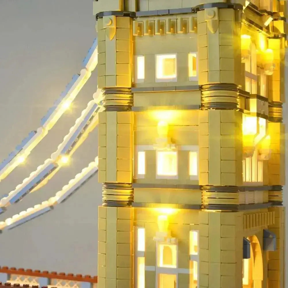 MOC LEGO London Tower Bridge #10214 Light Kit - ToylandEU