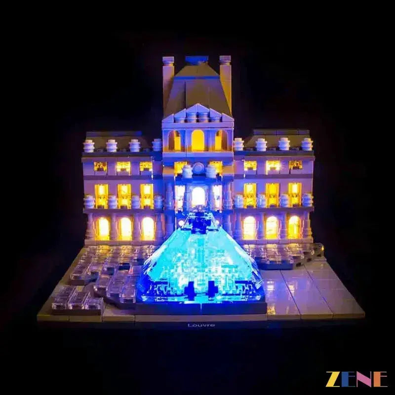 MOC LEGO Louvre Light Kit For 21024 With Easy Installation - ToylandEU