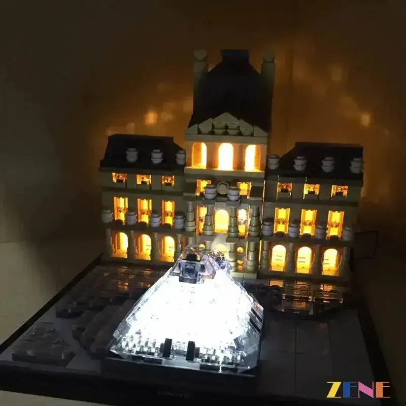 MOC LEGO Louvre Light Kit For 21024 With Easy Installation - ToylandEU