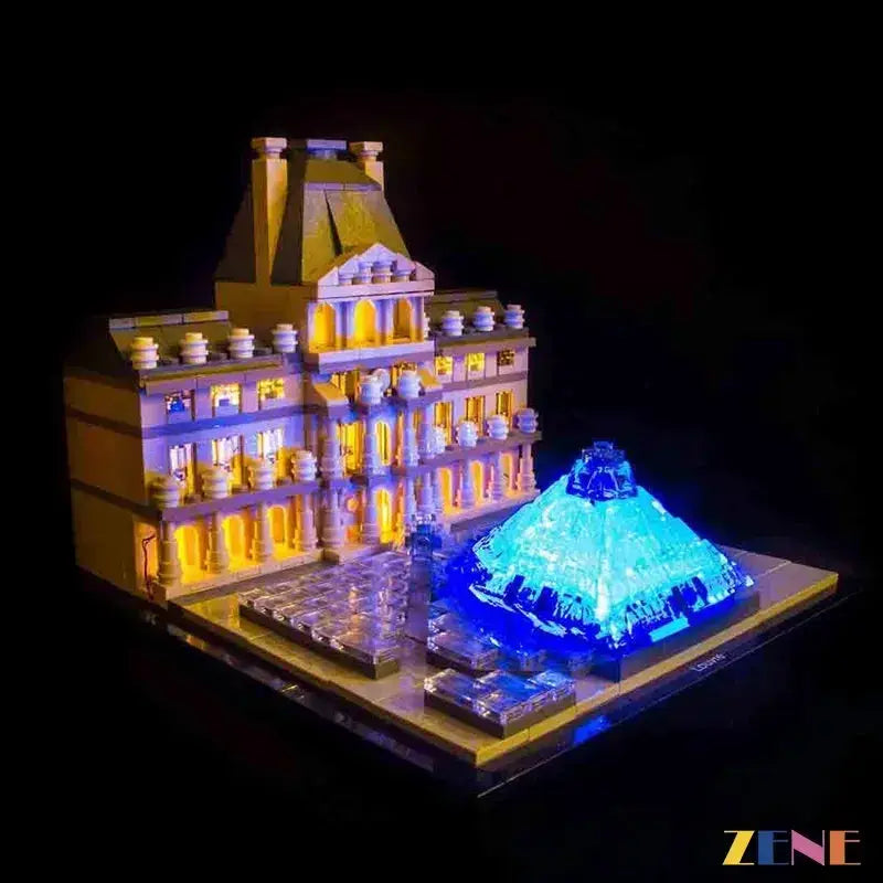 MOC LEGO Louvre Light Kit For 21024 With Easy Installation - ToylandEU