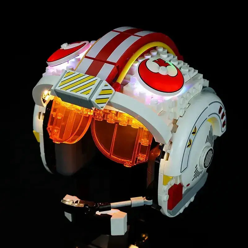 MOC LEGO Luke Skywalker Helmet Light Kit Easy Install Special Edition - ToylandEU