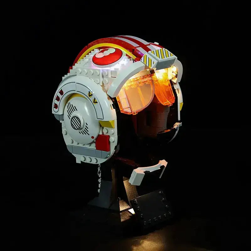 MOC LEGO Luke Skywalker Helmet Light Kit Easy Install Special Edition - ToylandEU