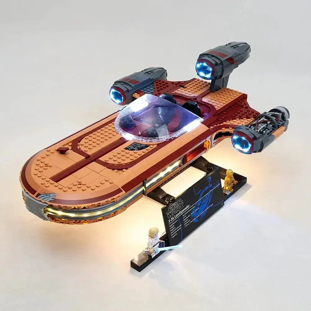 MOC Landspeeder Light Kit For LEGO Luke Skywalker 75341 Brighter Illumination - ToylandEU
