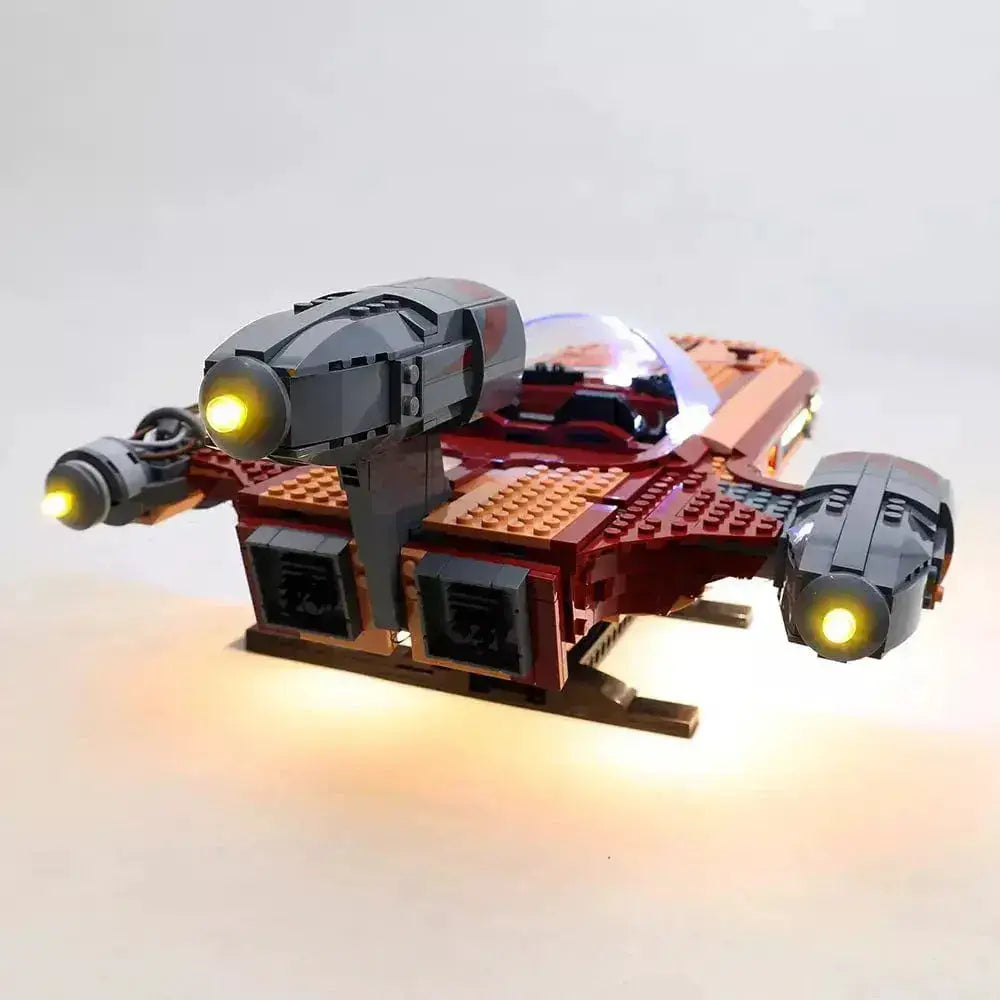 MOC Landspeeder Light Kit For LEGO Luke Skywalker 75341 Brighter Illumination - ToylandEU