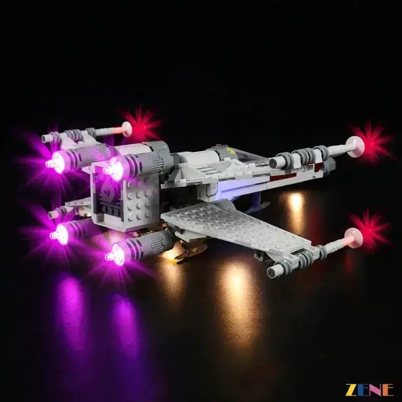 MOC LEGO Luke Skywalker X Wing Light Kit With Blue Lights - ToylandEU